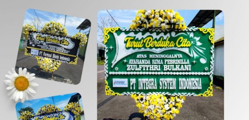 Karangan Bunga Turut Berduka Cita